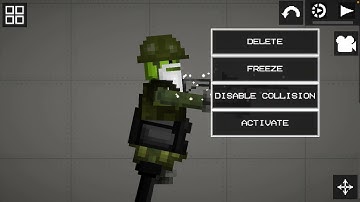 How to hold a weapon with two hands in melon playground