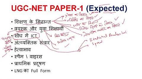 NTA UGC-NET Paper 1 Expected exam analysis  (महत्वपूर्ण प्रश्न) Imp for NET/SET By Gulshan Sir