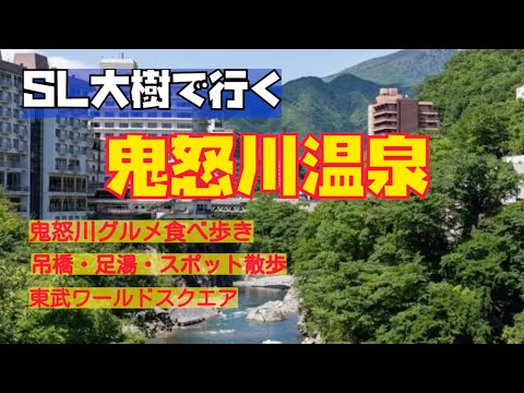 【鬼怒川温泉】SL大樹で行く1泊旅　食べ歩き散策と東武ワールドスクエア@masaki TK