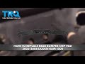 How to Replace Bumper Step Pad 2002-2008 Dodge Ram 1500