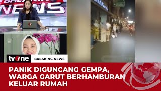Kepanikan Warga Rasakan Gempa 6,2 M di Garut | Breaking News tvOne