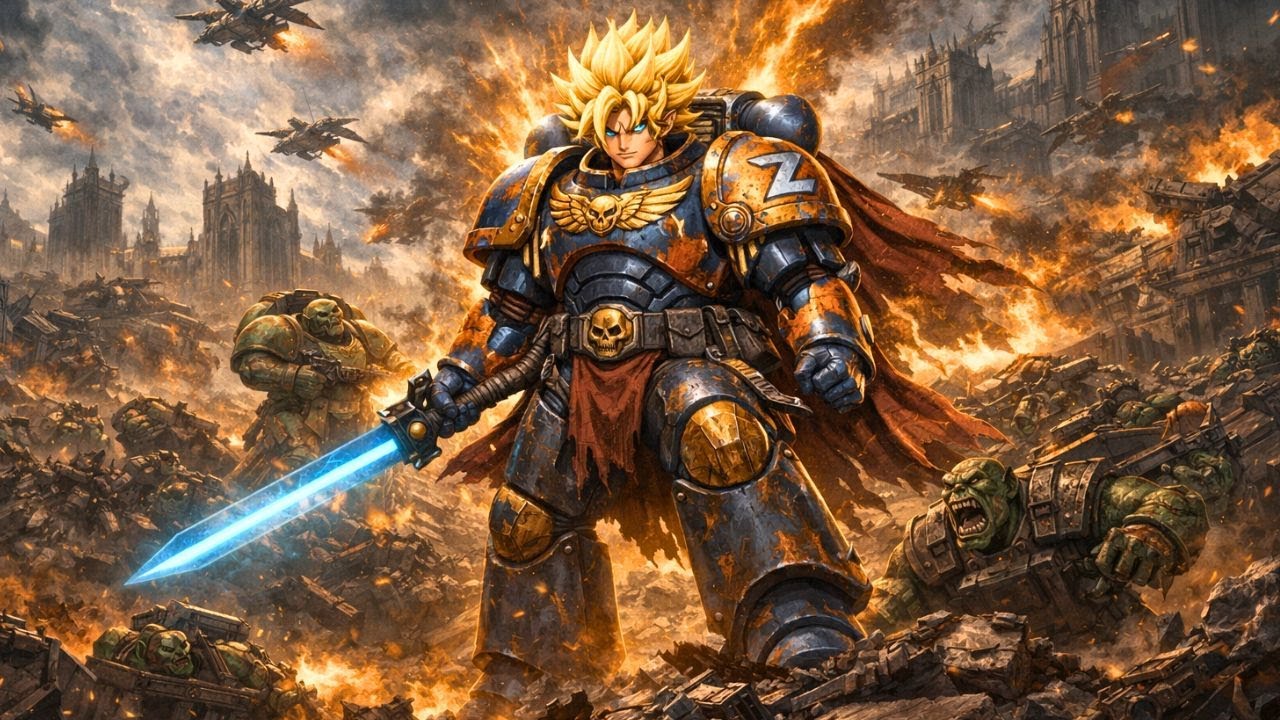 What If Goku Entered the Warhammer 40K