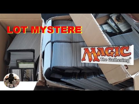 Birkaç bin Magic The Gathering kartından oluşan bir partiyi açmak sadece 25 avro satın aldı