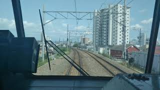 名鉄5300系 前面展望 5305F