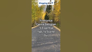 Freelance Canva Designers: 5 Tips to stand out #canva #canvatips