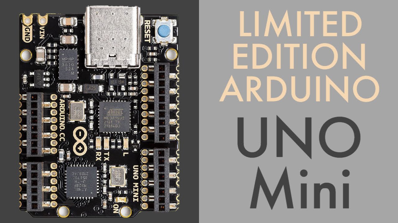 Unboxing the Limited Edition Arduino UNO Mini – First Look and Review! 