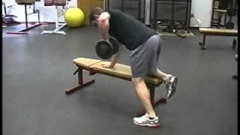 Dumbbell Bentover Row Elbow Wide Reactive