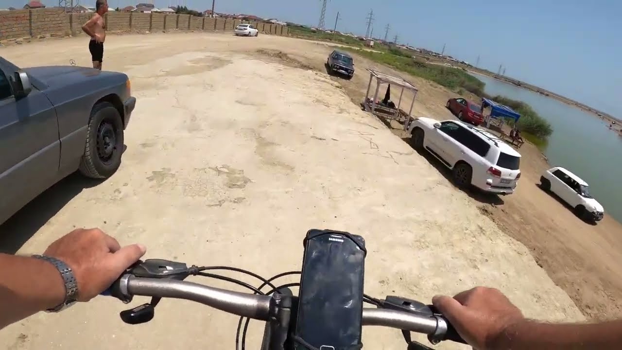 Duzlu göl və Zığ kəndi.