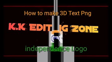 Independence day text PNG logo by pixel lab & PicsArt/ This Independence make your own name logo