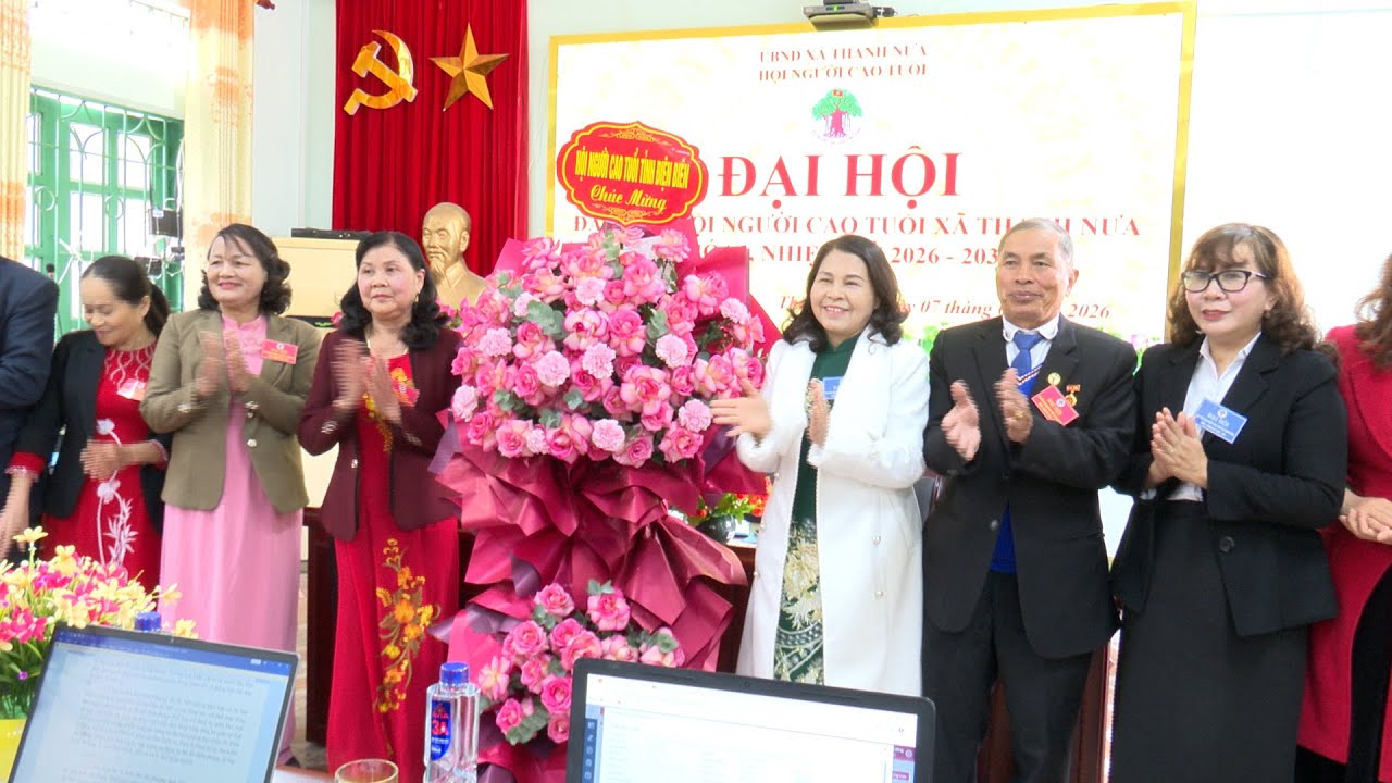 XÃ THANH NƯA TỔ CHỨC ĐẠI HỘI ĐẠI BIỂU HỘI NGƯỜI CAO TUỔI, NHIỆM KỲ 2026 - 2031