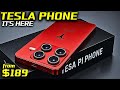 $189 Tesla Pi Phone 2026: Lifetime Free Starlink, 3-Day Battery, 8K, XOS