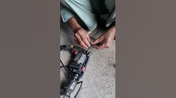 kỹ thuật thay than cho máy khoan....