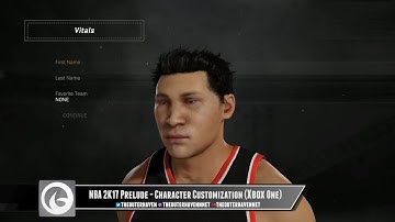 NBA 2K17 Prelude - Character Customization (Xbox One)