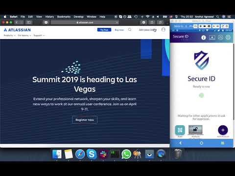 Secure ID - How to login to atlassian services ( JIRA, Confluence, Bitbucket etc. ) using Secure ID?