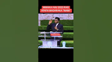 JE UTABIRI UTATIMIA 2025 RAIS KUFIAMADARAKANI HAJUI NI WAPI 