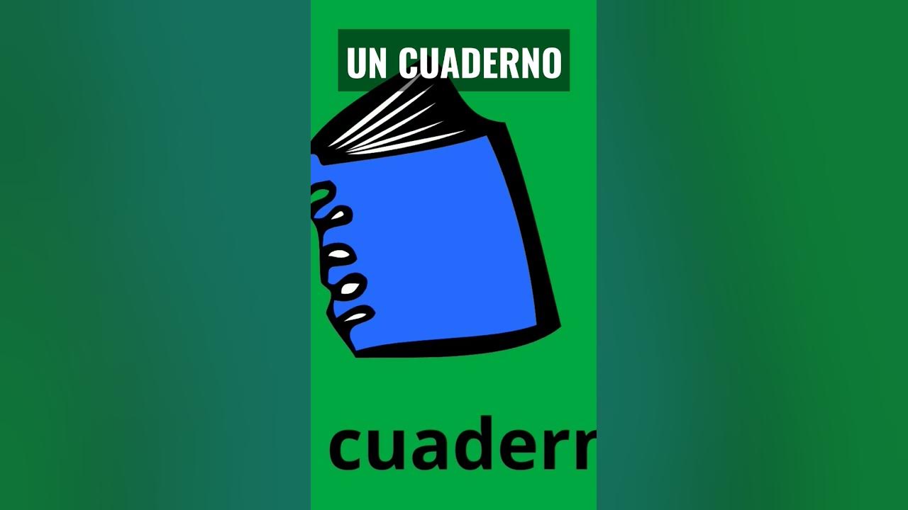how-to-say-notebook-in-spanish-shorts-spanishvocabulary-spanishwords