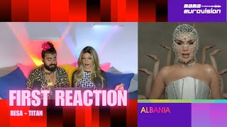 🇦🇱 Albania | BESA - TITAN - First Reaction - Eurovision 2024