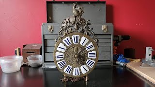 Antique French Lantern Clock Restoration (Circa. 1800s)