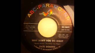 FATS DOMINO Why Don&#39;t You Do Right ABC PARAMOUNT