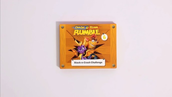 Crash Card Game - Crash Team Rumble McDonald's Toys 