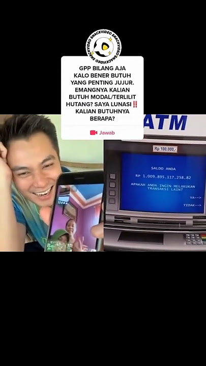 Baim wong bagi-bagi hadiah langsung berupa uang tunai