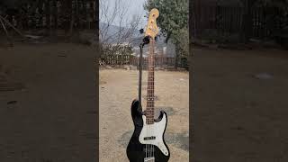 펜더 스탠다드 재즈 베이스 블랙  로즈 FENDER STANDARD JAZZ BASS BLACK ROSE MEXICO