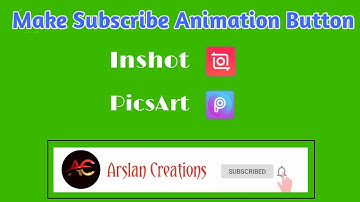 How to create subscribe button using inshot | Inshot Subscribe Button | Subscribe Button Inshot