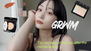 【GRWM】メンタルブレイクして大号泣した次の日の朝 / 顔浮腫みまくり荒ぶってます