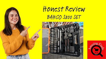 BAHCO S800 Socket Set of 77 Metric & AF 14 & 12in Drive review