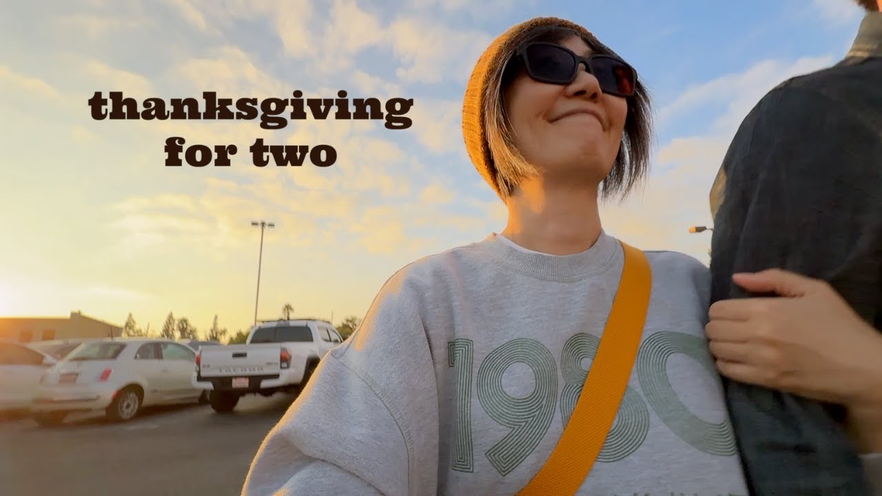 cooking-an-easy-thanksgiving-for-two-turkey-trot-vlogmas-youtube