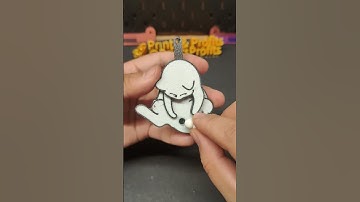 How This Cute Keychain Was Made! #3d #3dprinting #toy #fidgettoysplus
