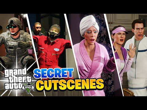 Grand Theft Auto 5 | 14 Secret Cutscenes and Hidden Cinematics