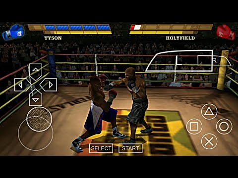 Mike Tyson in Fight Night Round 3 | Tyson vs Holyfield 3 | PPSSPP 2021