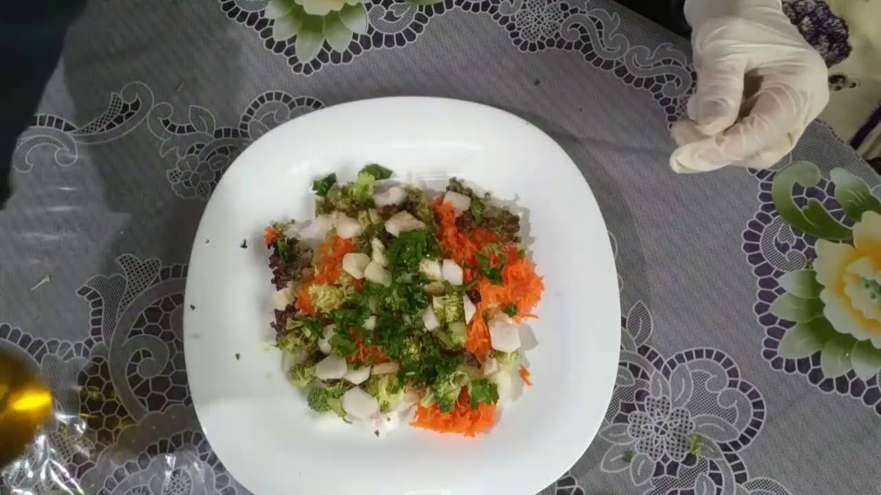 سلطة خاصه بمرضى جرثومة المعده