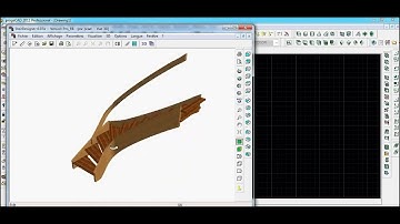 Design a curved hand rail with StairDesigner and Progecad