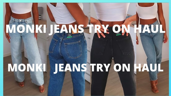 MONKI JEANS HAUL + 20% OFF DISCOUNT 2021 // Charlotte Olivia AD - YouTube