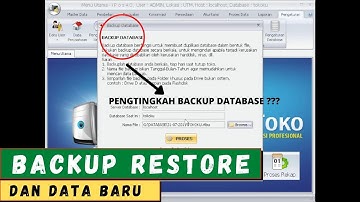 27 Backup Restore dan Data Baru pada IPOS 4 - PROGRAM IPOS