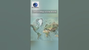 Terrain Map of the World