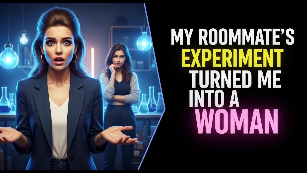 Эксперимент моего соседа по комнате превратил меня в женщину. История о кроссдрессинге. МТФ: мужч...