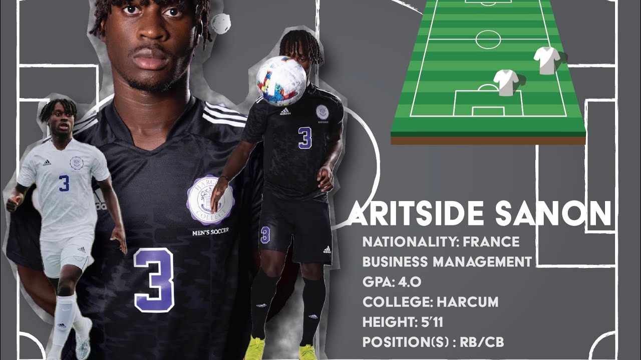 Aris Sanon, Business Major, RB/CB highlights