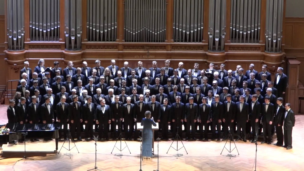 Мужской хор МИФИ - Ночевала тучка золотая - YouTube