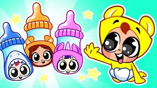 The Bottle Milk 🍼 for Little Babies+Funny Kids Cartoons About Baby Bottles