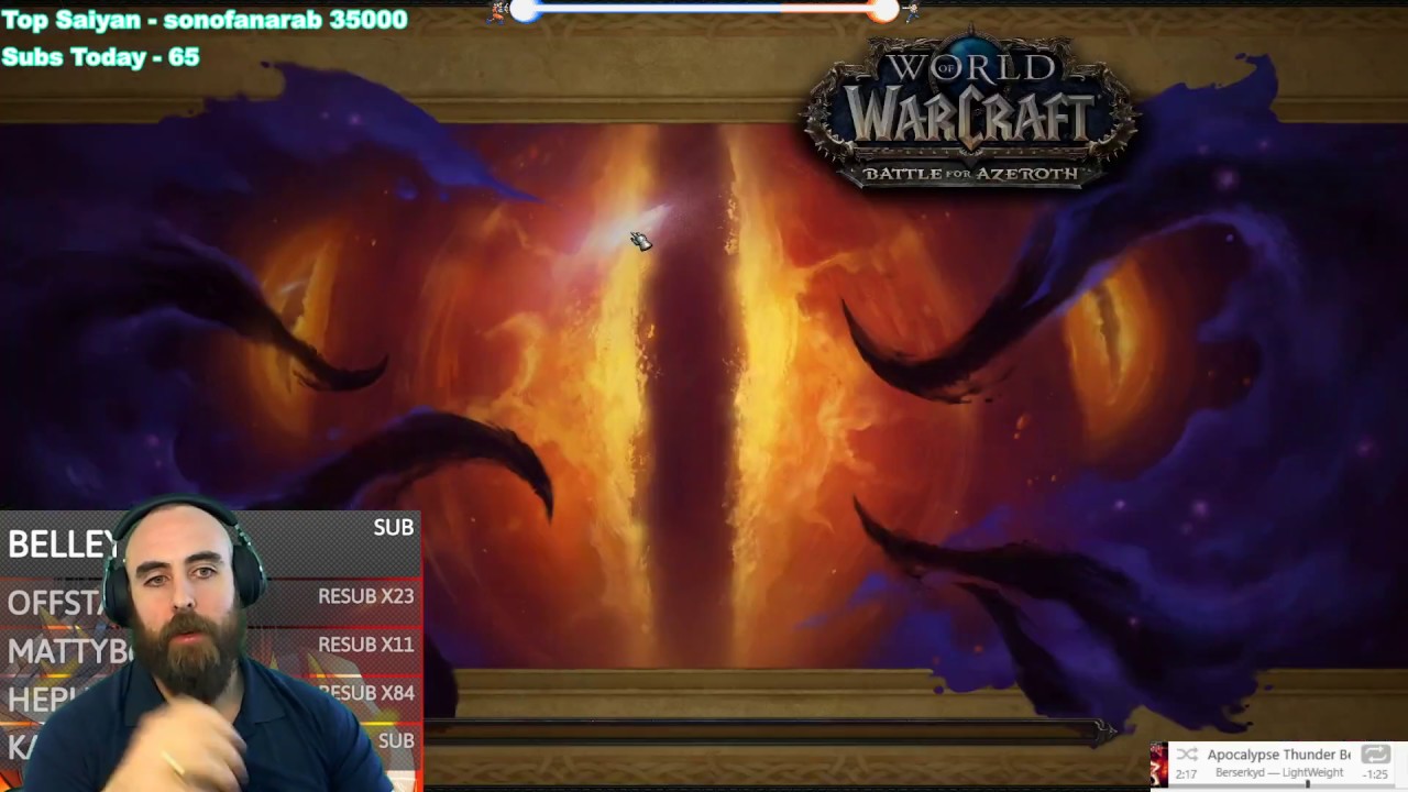 Bajheera - Horrific Vision of Orgrimmar (Full Clear): 455 Fury Warrior - WoW BFA 8.3 PvE