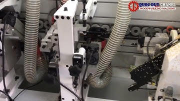 Máy dán cạnh thẳng tự động 7 chức năng có bo góc SM-450