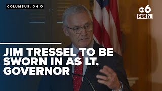 Jim Tressel to be sworn in as Lt. Governor of Ohio