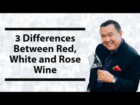 ვიდეო: რუჯი და ვარდის ღვინო იგივეა?