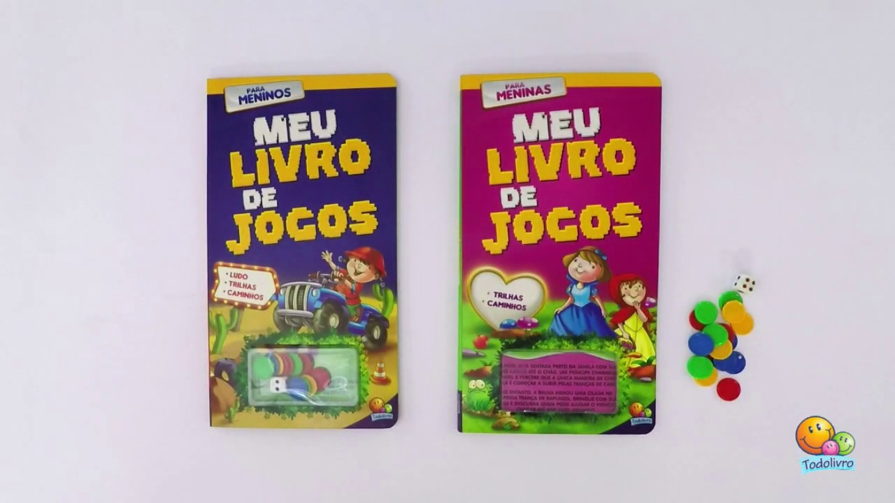 Meu Livro De Jogos Meninos - Outros Livros - Magazine Luiza