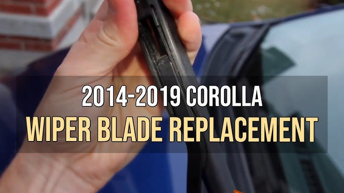 How to Change Toyota Corolla Wiper Blades: Quick & Easy Guide