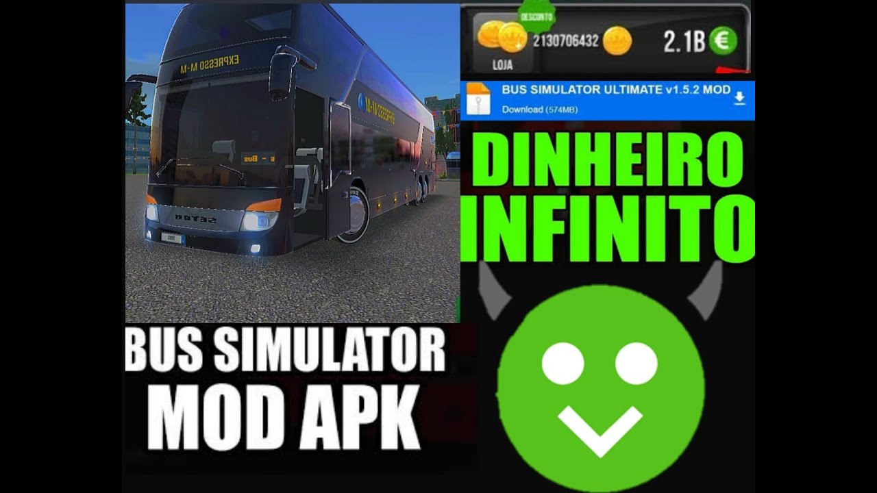 Como baixar Bus Simulator Ultimate Dinheiro Infinito (Happy mod) 