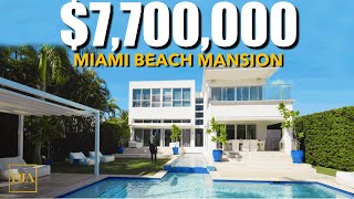 Inside a $7,700,000 MEGA MANSION in Miami Beach Florida | Peter J Ancona